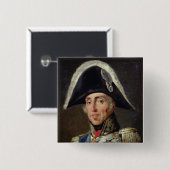 Porträt von Charles X Button (Vorne & Hinten)