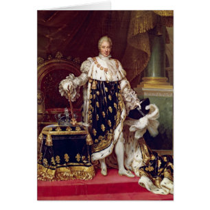Porträt von Charles X in den Krönungs-Roben, 182