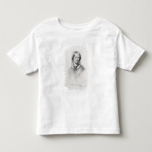 Porträt von Charlotte Bronte, graviert von Kleinkind T-shirt