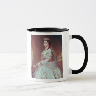 Porträt von Charlotte von Saxe-Coburg-Gotha Tasse