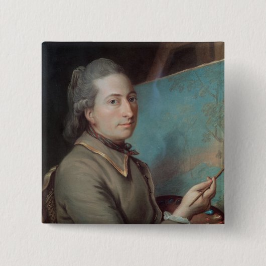 Porträt von Claude Dupin Button (Vorderseite)