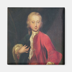 Porträt von Comte Maurice de Saxe Magnet