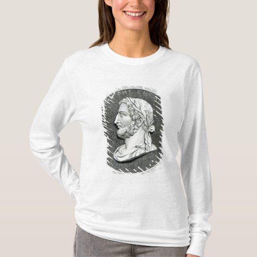 Porträt von Constantine das große T-Shirt (Vorderseite)