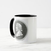Porträt von Constantine das große Tasse (Vorderseite Links)
