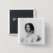 Porträt von Constanze Mozart 1828 Button (Vorne & Hinten)