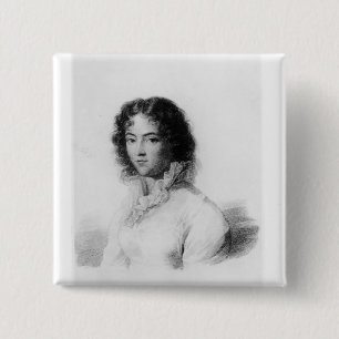 Porträt von Constanze Mozart 1828 Button