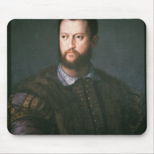 Porträt von Cosimo I de'Medici, 16. Jahrhundert Mousepad