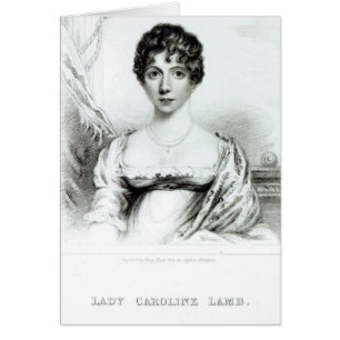 Porträt von Dame Caroline Lamb