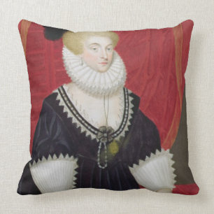 Porträt von Dame Catherine Grey (c.1538-1668) Cou Kissen