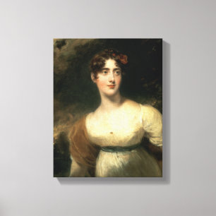 Porträt von Dame Emily Harriet Wellesley-Pole Leinwanddruck