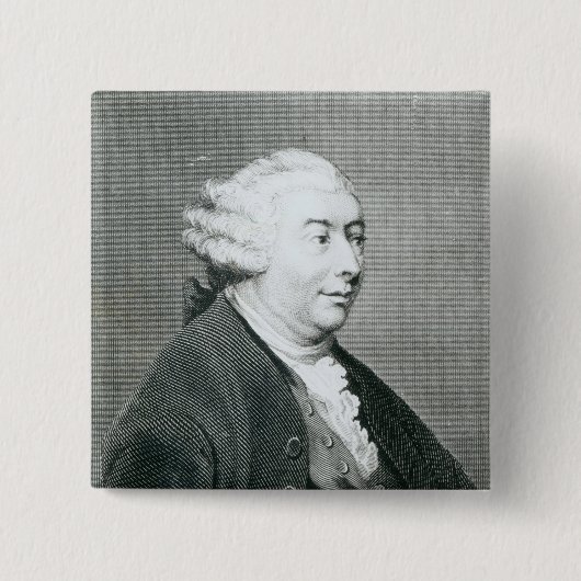 Porträt von David Hume Button (Vorderseite)