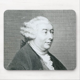 Porträt von David Hume Mousepad