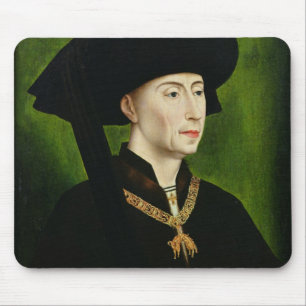 Porträt von De der Burgund Philippe le Bon Duc Mousepad