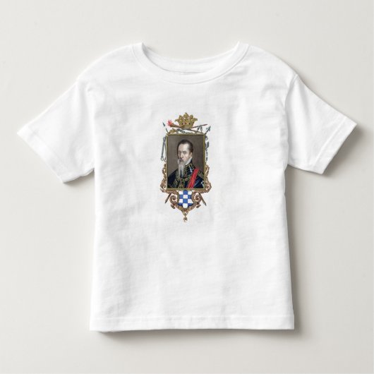 Porträt von De Toledo Ferdinands Alvarez Herzog Kleinkind T-shirt (Vorderseite)