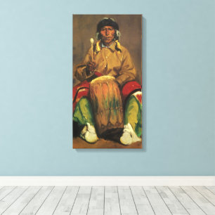 Porträt von Dieguito Roybal von Robert Henri Leinwanddruck