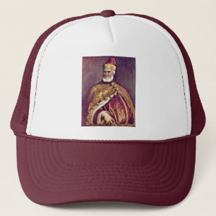 Porträt von Doge Andrea Gritti durch Tizian Truckerkappe