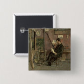 Porträt von Doktor Martinez, 1878 (Öl auf Button (Vorne & Hinten)
