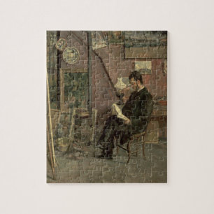Porträt von Doktor Martinez, 1878 (Öl auf Puzzle