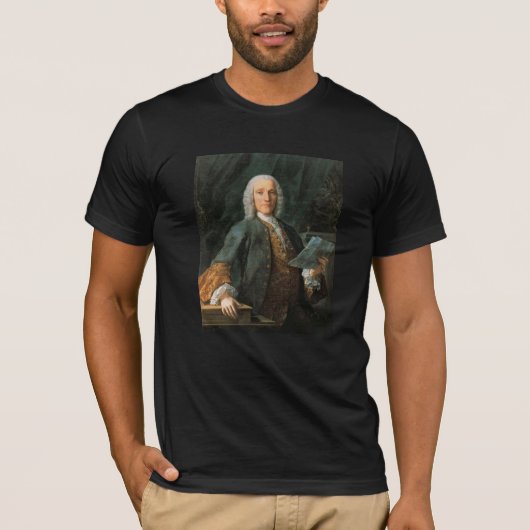 Porträt von Domenico Scarlatti T-Shirt (Vorderseite)