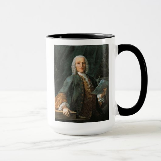 Porträt von Domenico Scarlatti Tasse (Rechts)