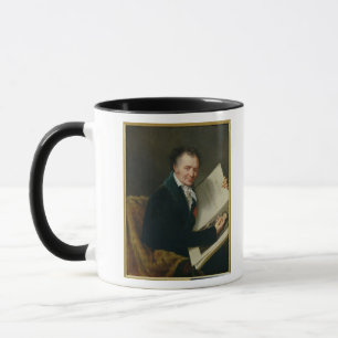 Porträt von DominiqueVivant Baron Denon, 1808 Tasse