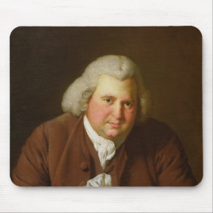 Porträt von Dr. Erasmus Darwin Mousepad