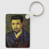 Porträt von Dr. Felix Rey von Vincent van Gogh Schlüsselanhänger (Rückseite)