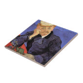 Porträt von Dr. Gachet von Vincent van Gogh Fliese (Seite)