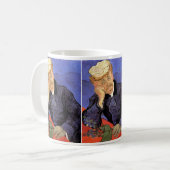 Porträt von Dr. Gachet von Vincent van Gogh Kaffeetasse (Vorderseite Links)