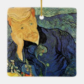 Porträt von Dr. Gachet von Vincent van Gogh Keramikornament (Rückseite)