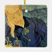Porträt von Dr. Gachet von Vincent van Gogh Keramikornament (Vorderseite)