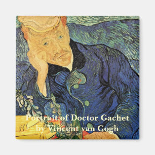 Porträt von Dr. Gachet von Vincent van Gogh Magnet