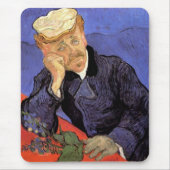 Porträt von Dr. Gachet von Vincent van Gogh Mousepad (Vorne)