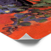 Porträt von Dr. Gachet von Vincent van Gogh Poster (Ecke)