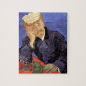 Porträt von Dr. Gachet von Vincent van Gogh Puzzle (Vertikal)