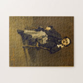 Porträt von Dr. Leclenché Monet Kunstkunst Puzzle (Horizontal)