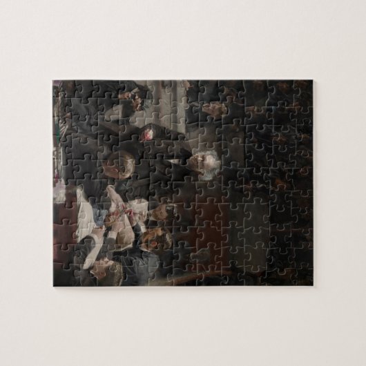 Porträt von Dr. Samuel D. Gross durch Thomas Puzzle (Horizontal)