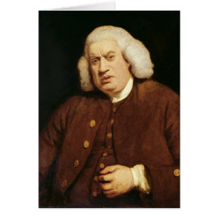 Porträt von Dr. Samuel Johnson