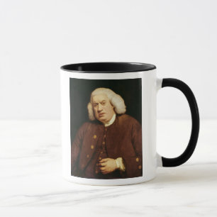 Porträt von Dr. Samuel Johnson Tasse