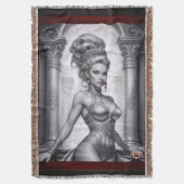 Porträt von Drusella Arkaevis Kunst, Dichtung und  Decke (Vorderseite Vertikal)