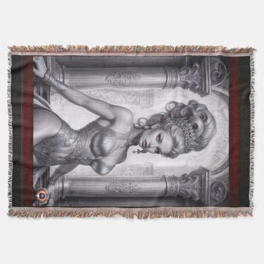 Porträt von Drusella Arkaevis Kunst, Dichtung und  Decke (Vorderseite)