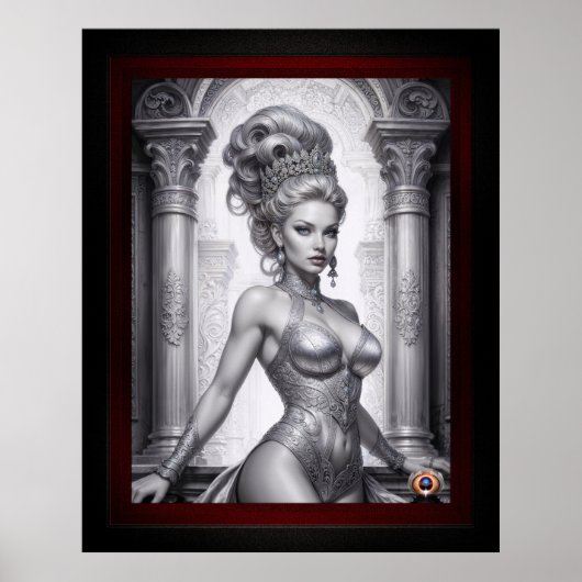 Porträt von Drusella Arkaevis Kunst, Dichtung und  Poster (Vorne)