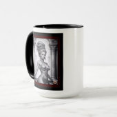 Porträt von Drusella Arkaevis Kunst, Dichtung und  Tasse (Vorderseite Links)