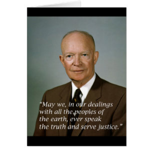 Porträt von Dwight D. Eisenhower White House