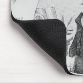 Porträt von Ebenezer Sibly umgeben Mousepad (Ecke)