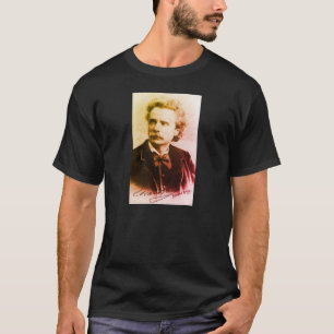 Porträt von Edvard Grieg T-Shirt