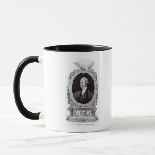 Porträt von Edward Gibbon Tasse (Links)