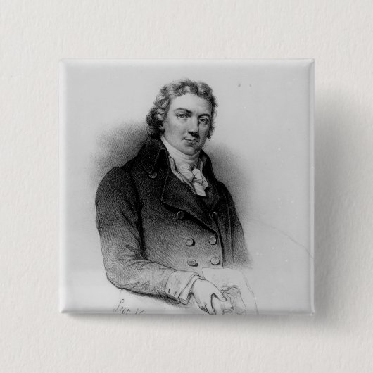 Porträt von Edward Jenner Button (Vorderseite)