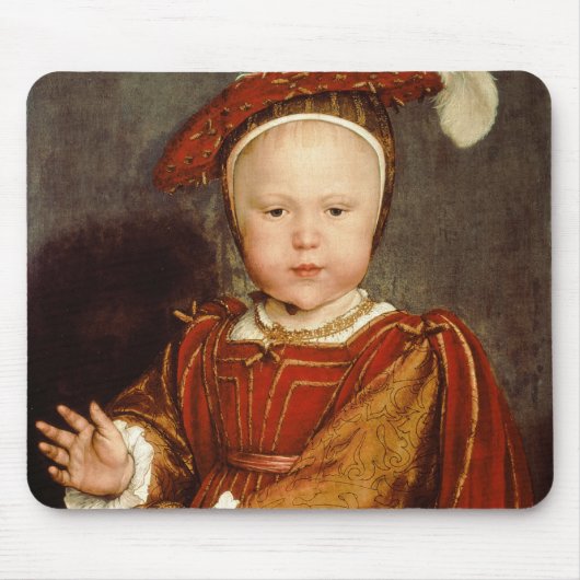 Porträt von Edward VI als Kind, c.1538 Mousepad (Vorne)