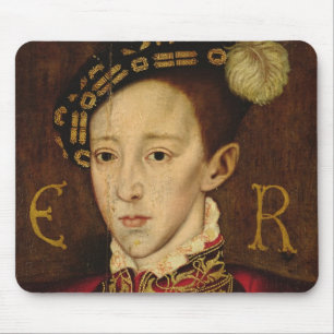Porträt von Edward VI Mousepad